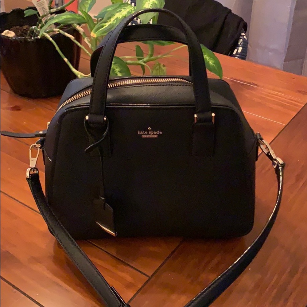 Kate Spade Black Leather Crossbody